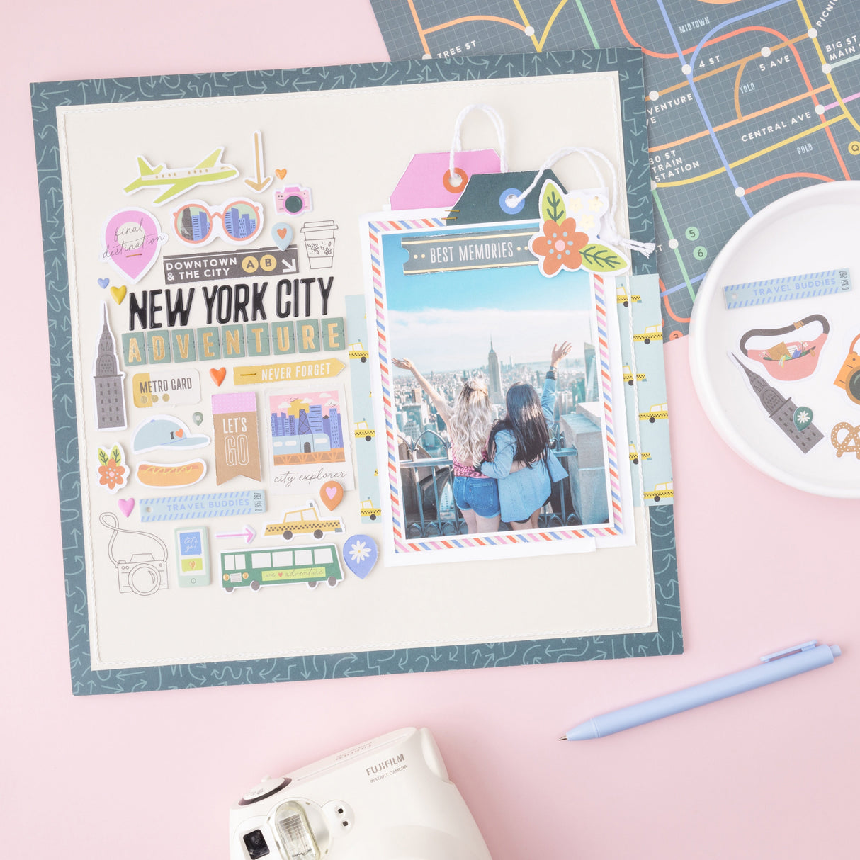Coast to Coast Cardstock Stickers 6"X12" 70/Pkg
