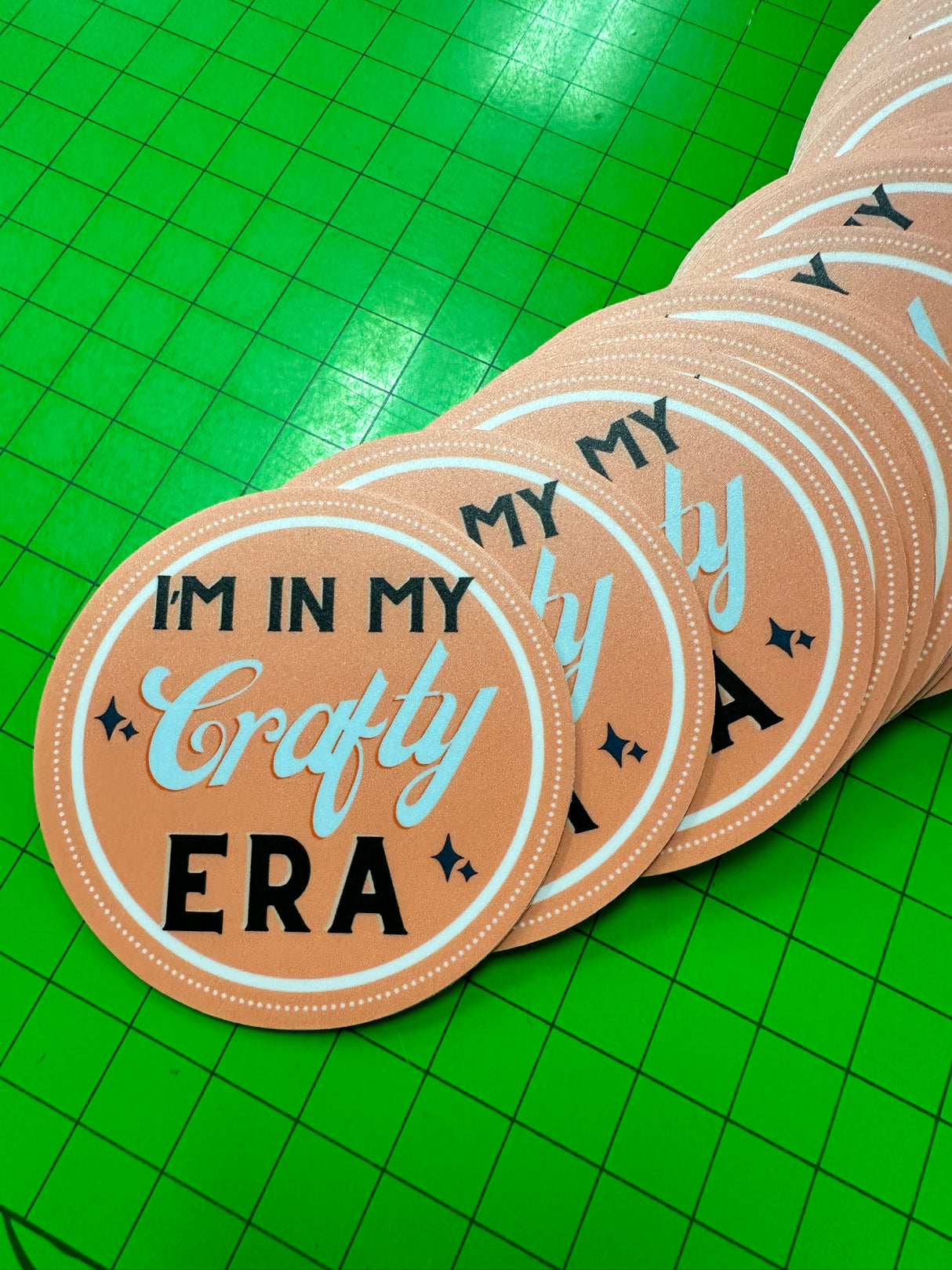 I’m in my crafty era Sticker - 3"