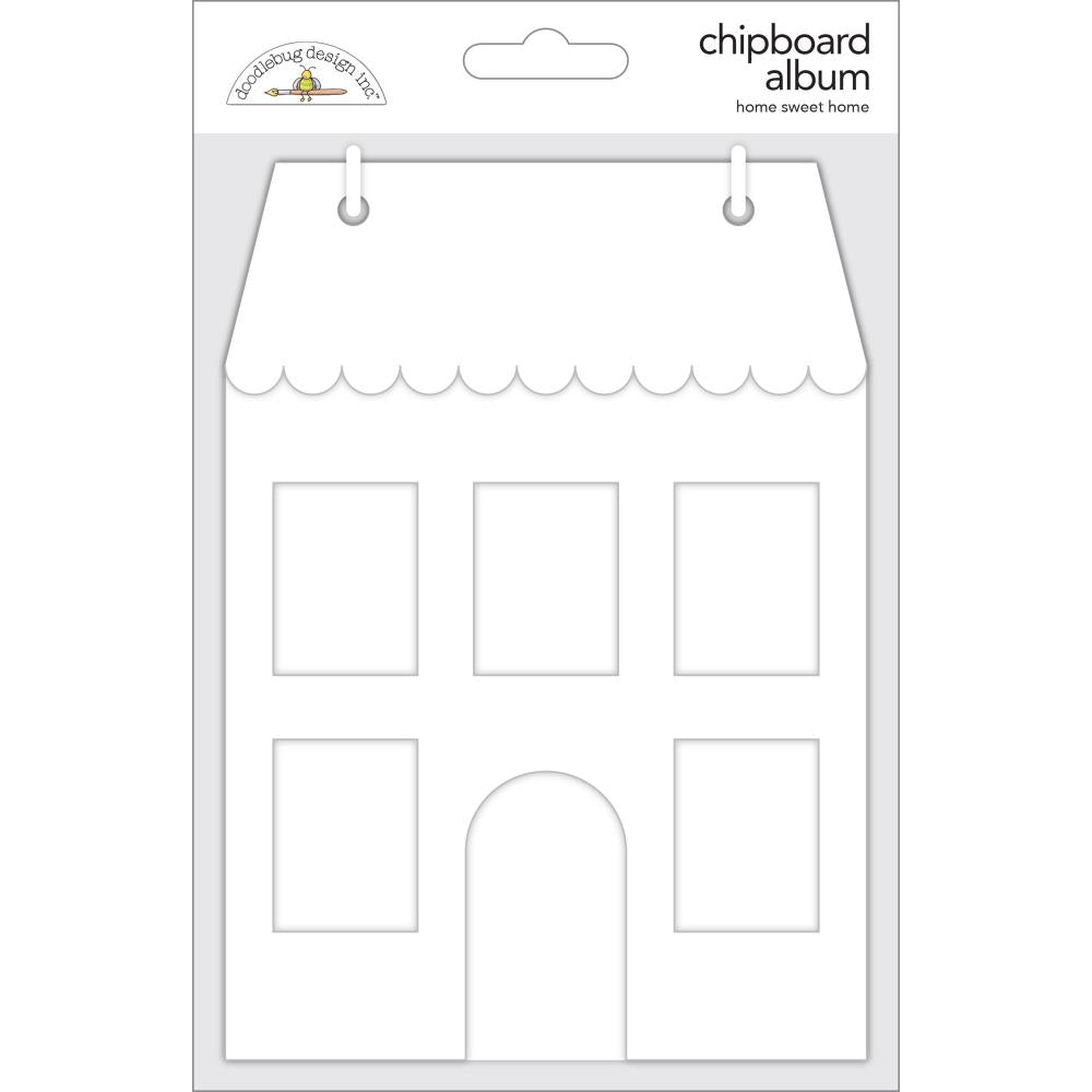 Doodblebug Chipboard Album - Home Sweet Home