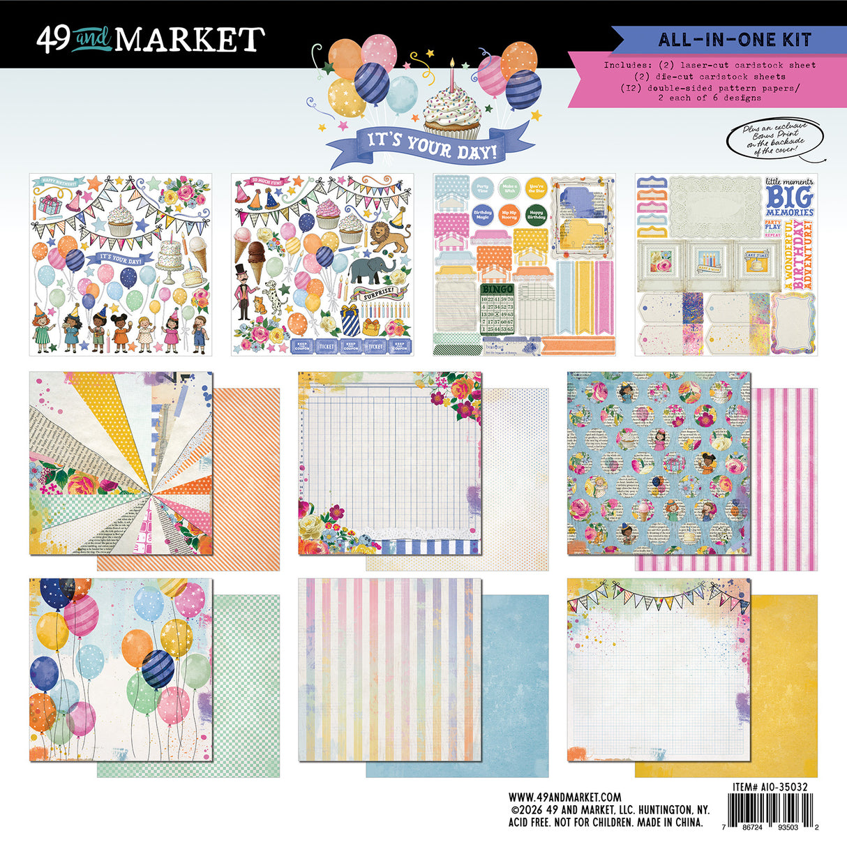 49 and Market It's Your Day All-in-One-Kit