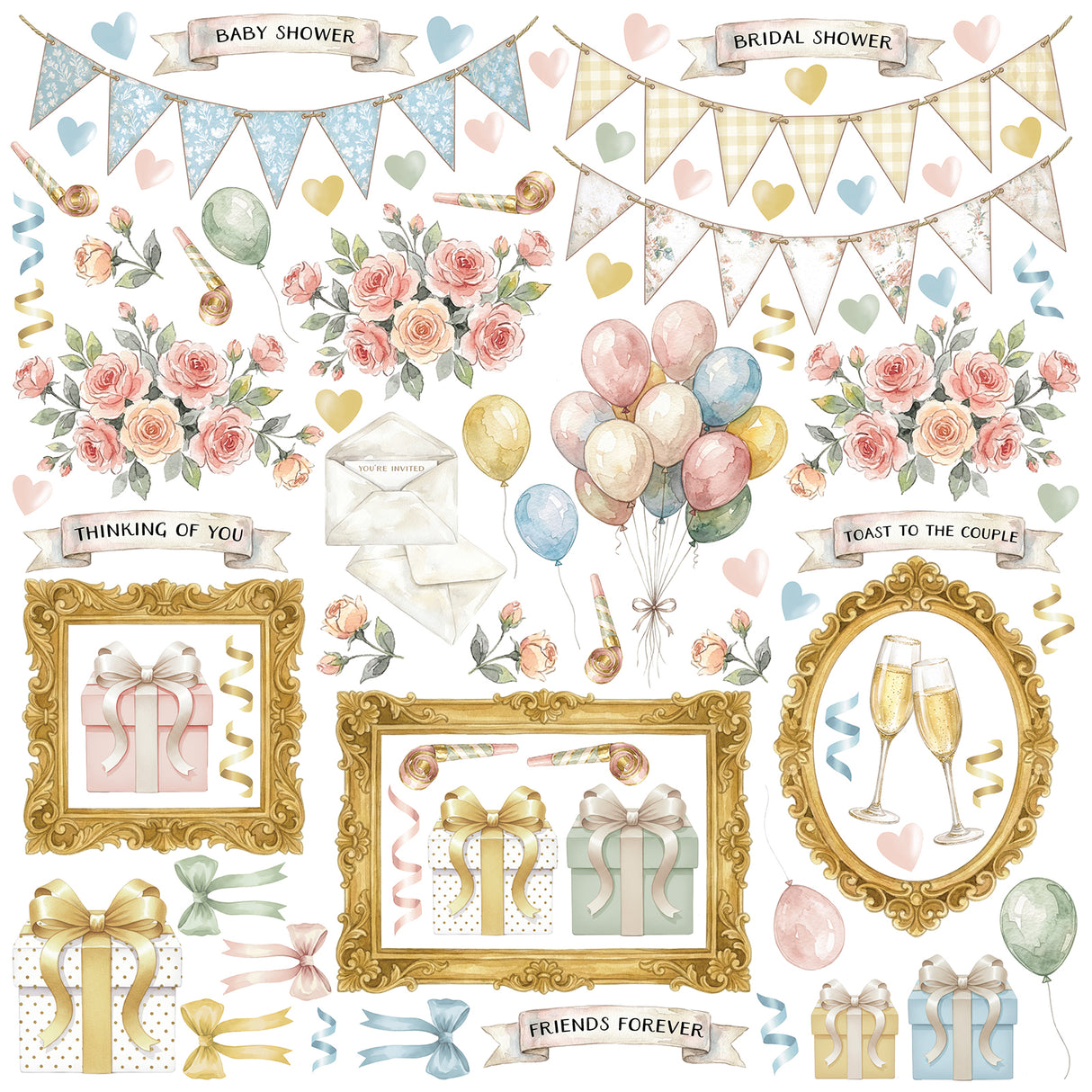 49 and Market Confetti Moments All-in-One-Kit