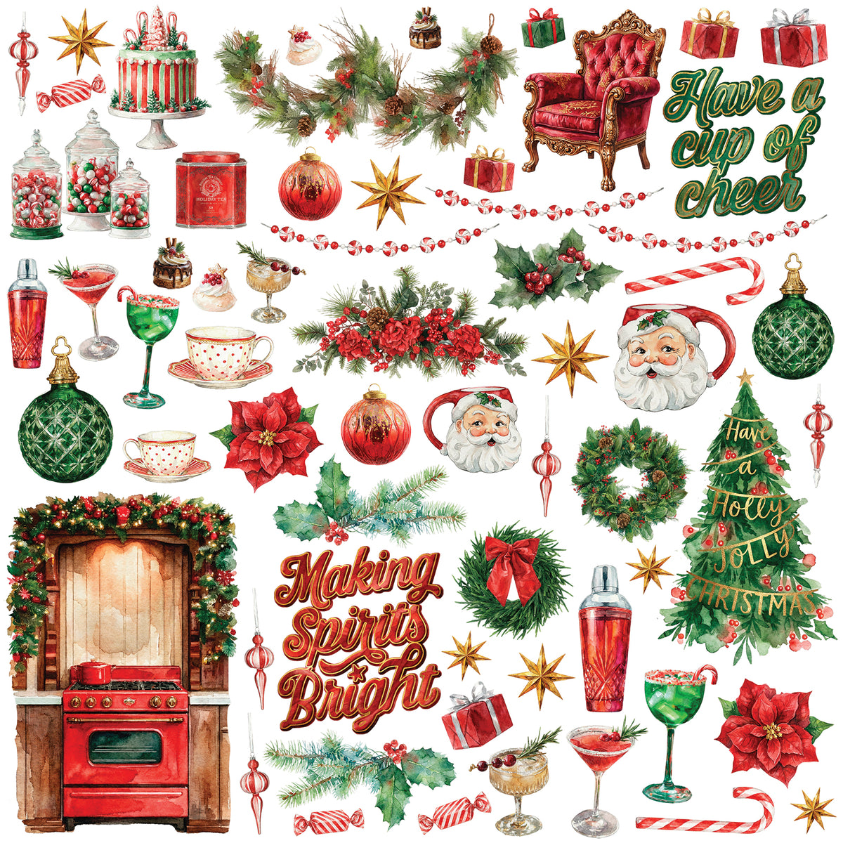 49 and Market - Santa's Winter Village All-In-One Kit official product image 5