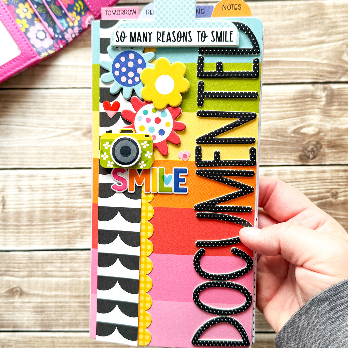 đ So Many Reasons to Smile â Travelerâs Notebook