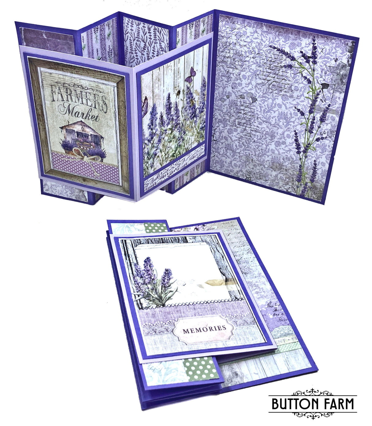 Ciao Bella Morning in Provence Card Kit by Kathy Clement - DIGITAL TUTORIAL