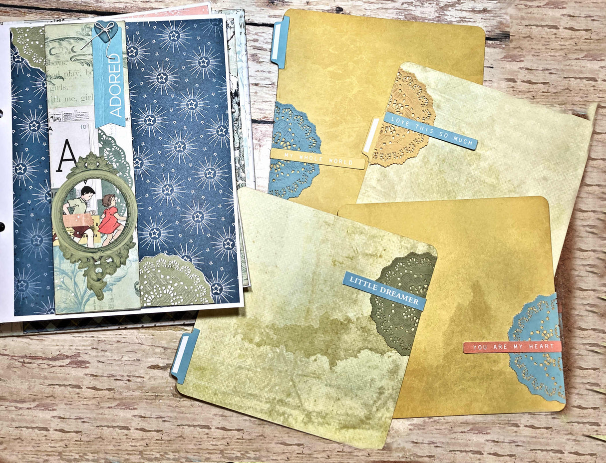 Toddler Time Album** tutorial only/ no product will be sent***