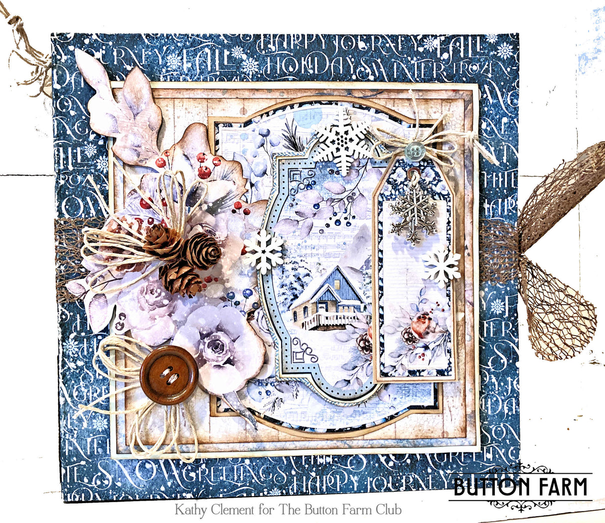 Winter Journey 8x8 Folio