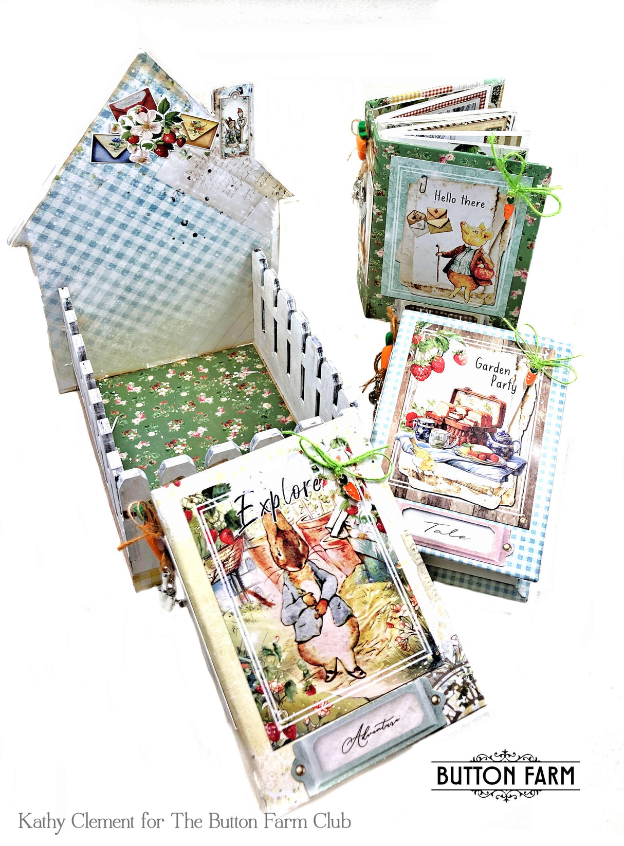 Peter's Garden Spring Home ****TUTORIAL ONLY, NO PRODUCT WILL BE SENT**