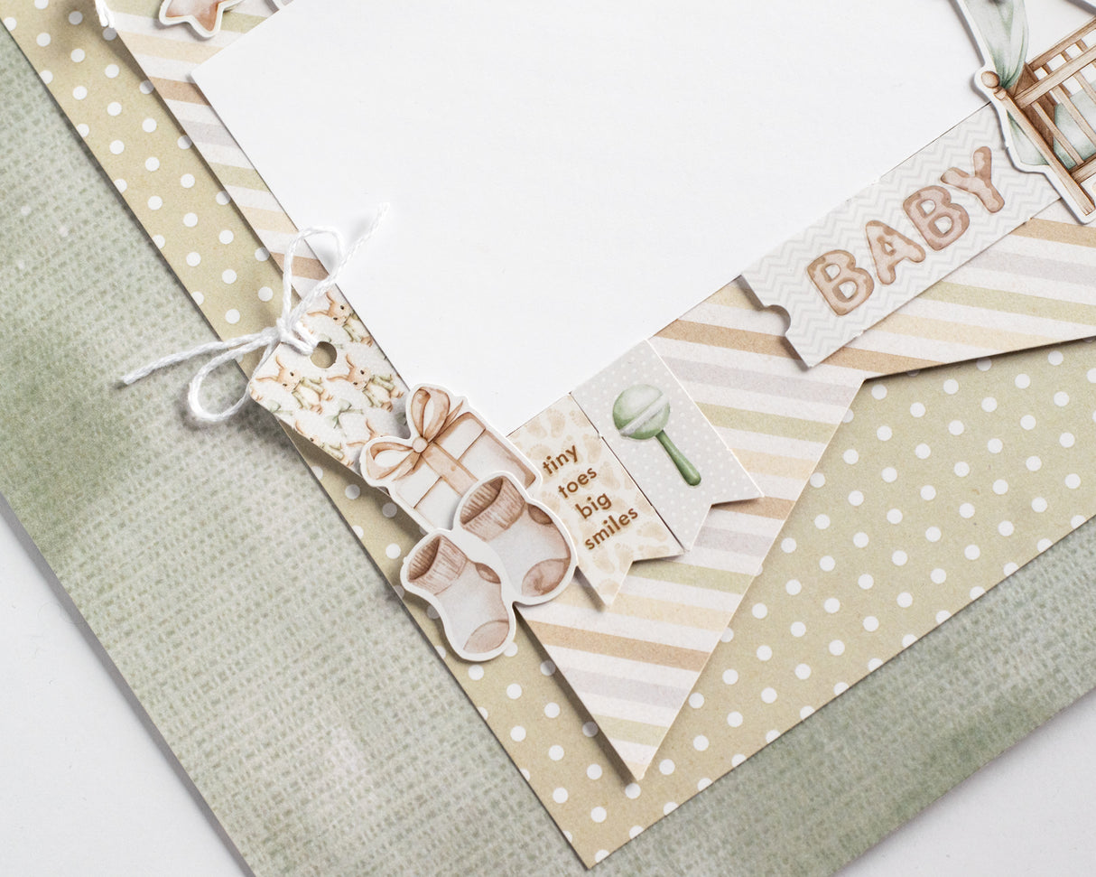 Baby Milestones Page Kit