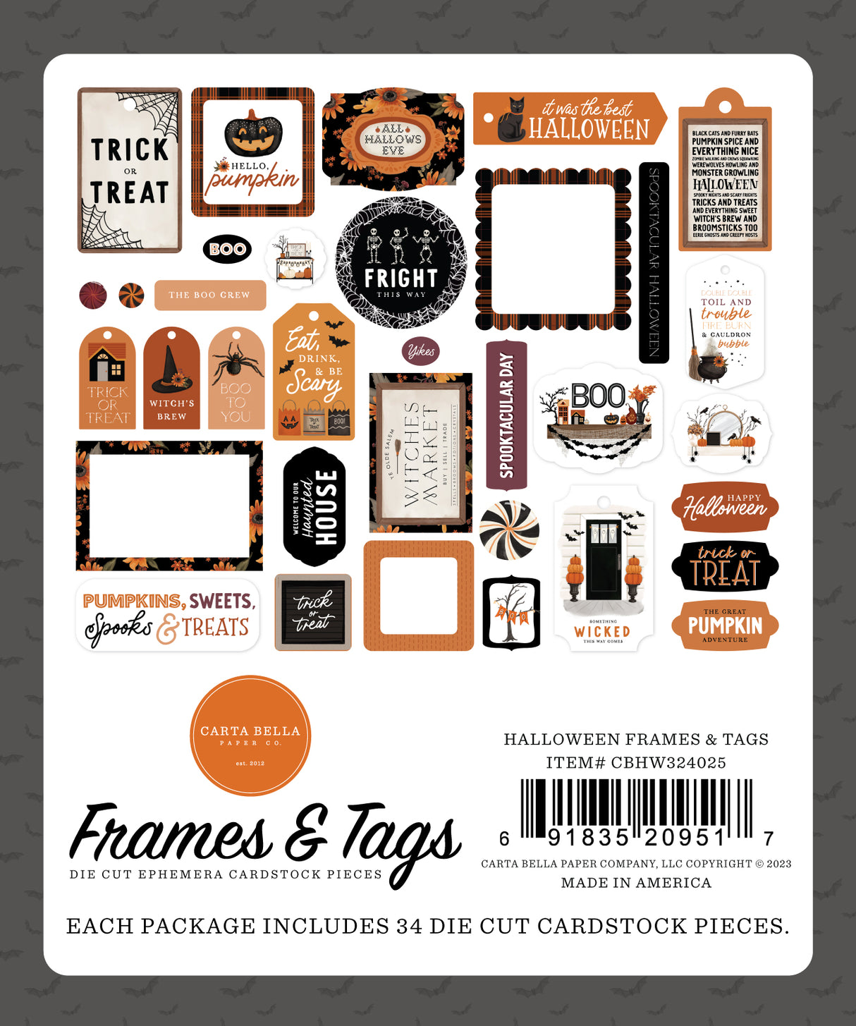 Halloween Frames & Tags
