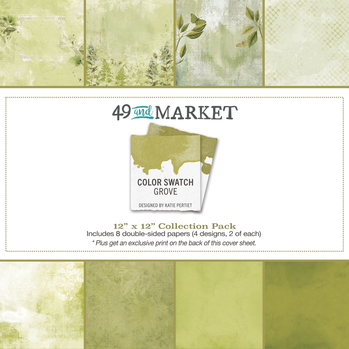Color Swatch Grove Collection - 12x12 Collection Pack
