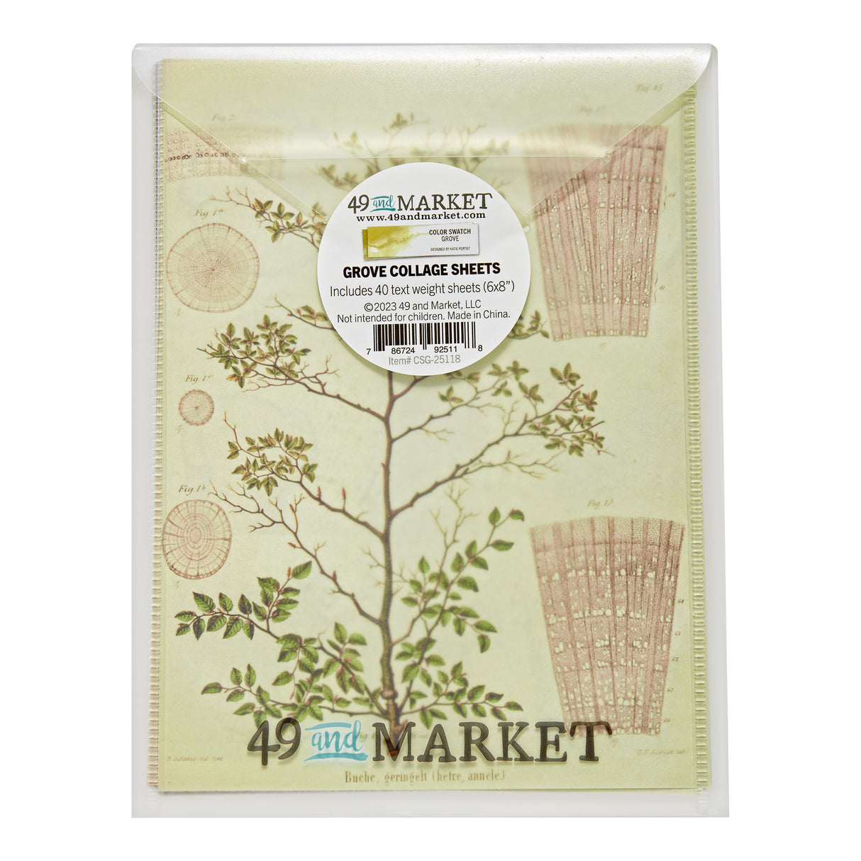 Color Swatch Grove Collection - Collage Sheets