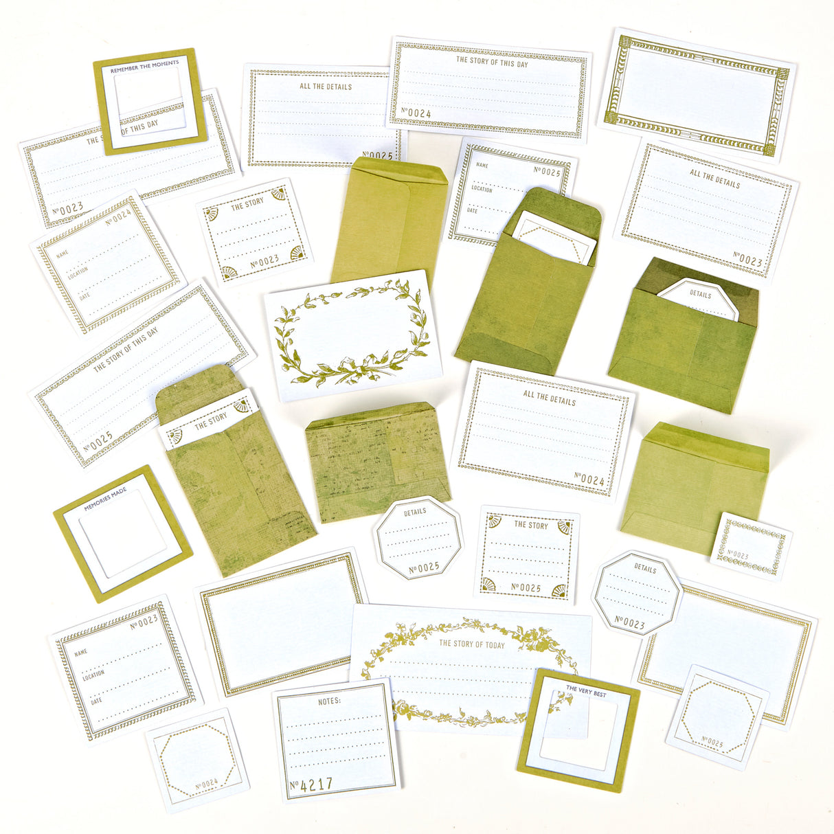 Color Swatch Grove Collection - Envelope Bits