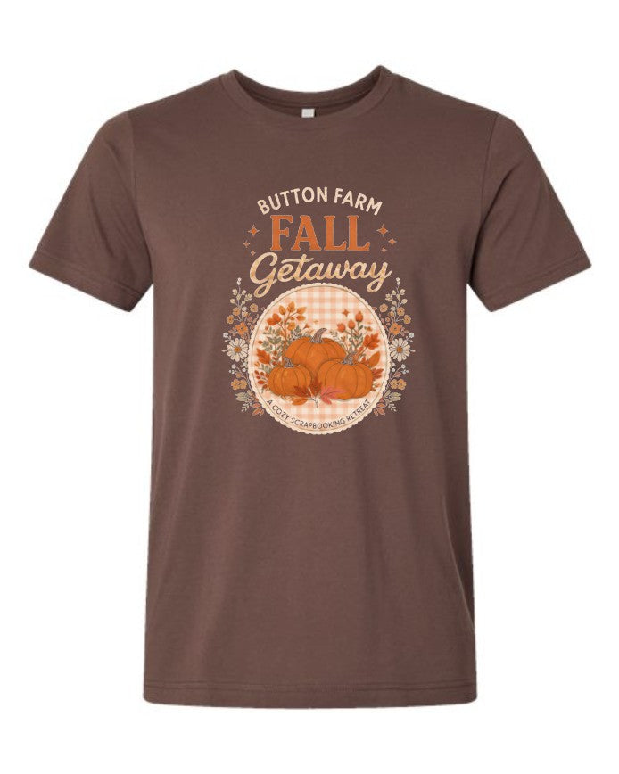 Fall Getaway Vintage T-Shirt SHORT Sleeve / Crew Neck