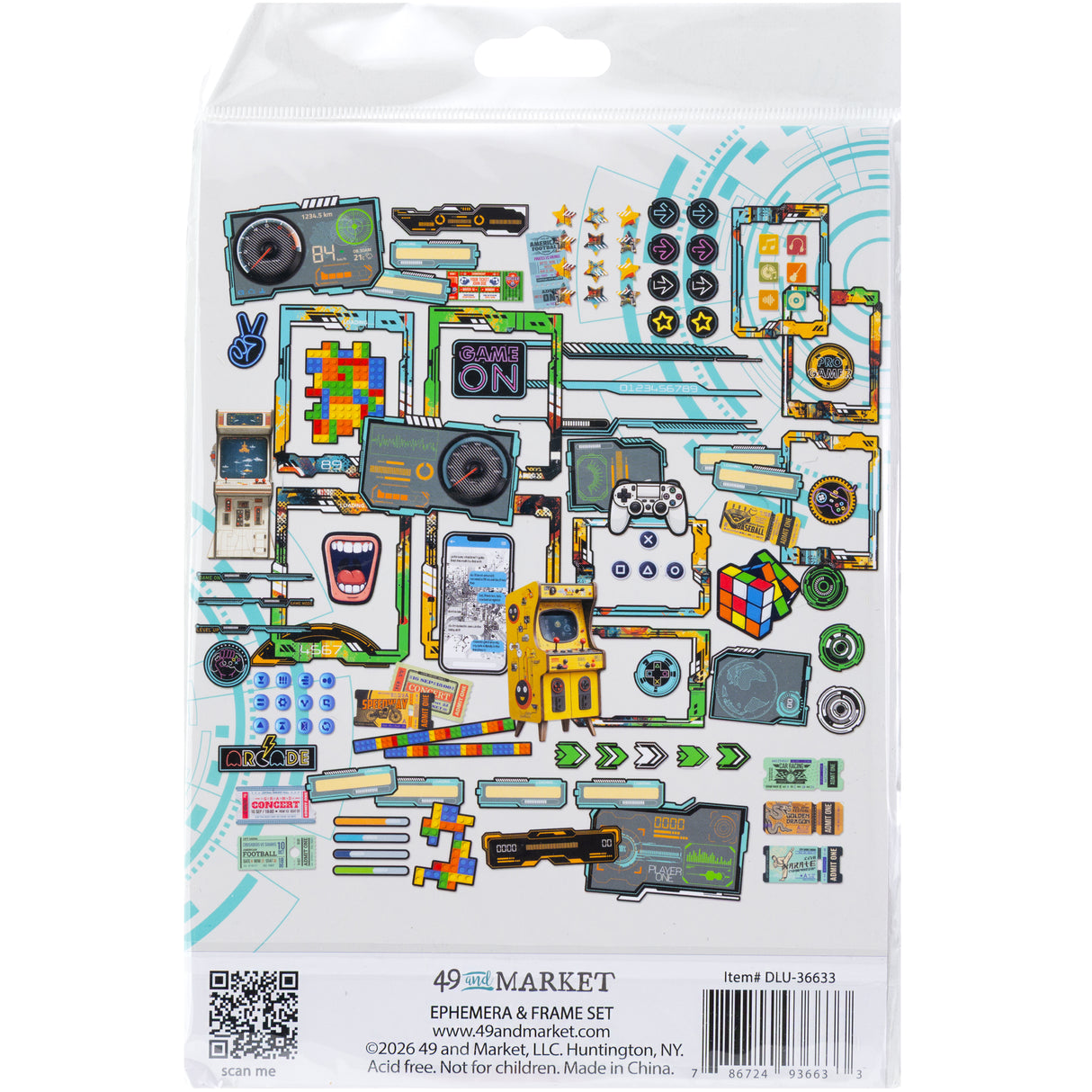 49 & Market - Level Up Ephemera & Frames