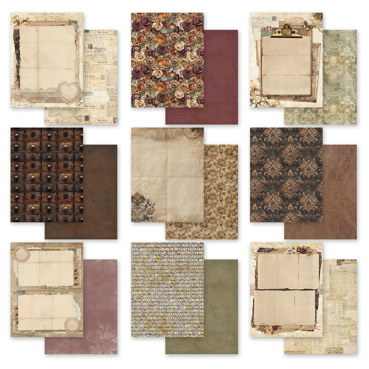 49 and Market 6 x 8 Collection Pack - Nostalgic Memories (Dennis Bruton)