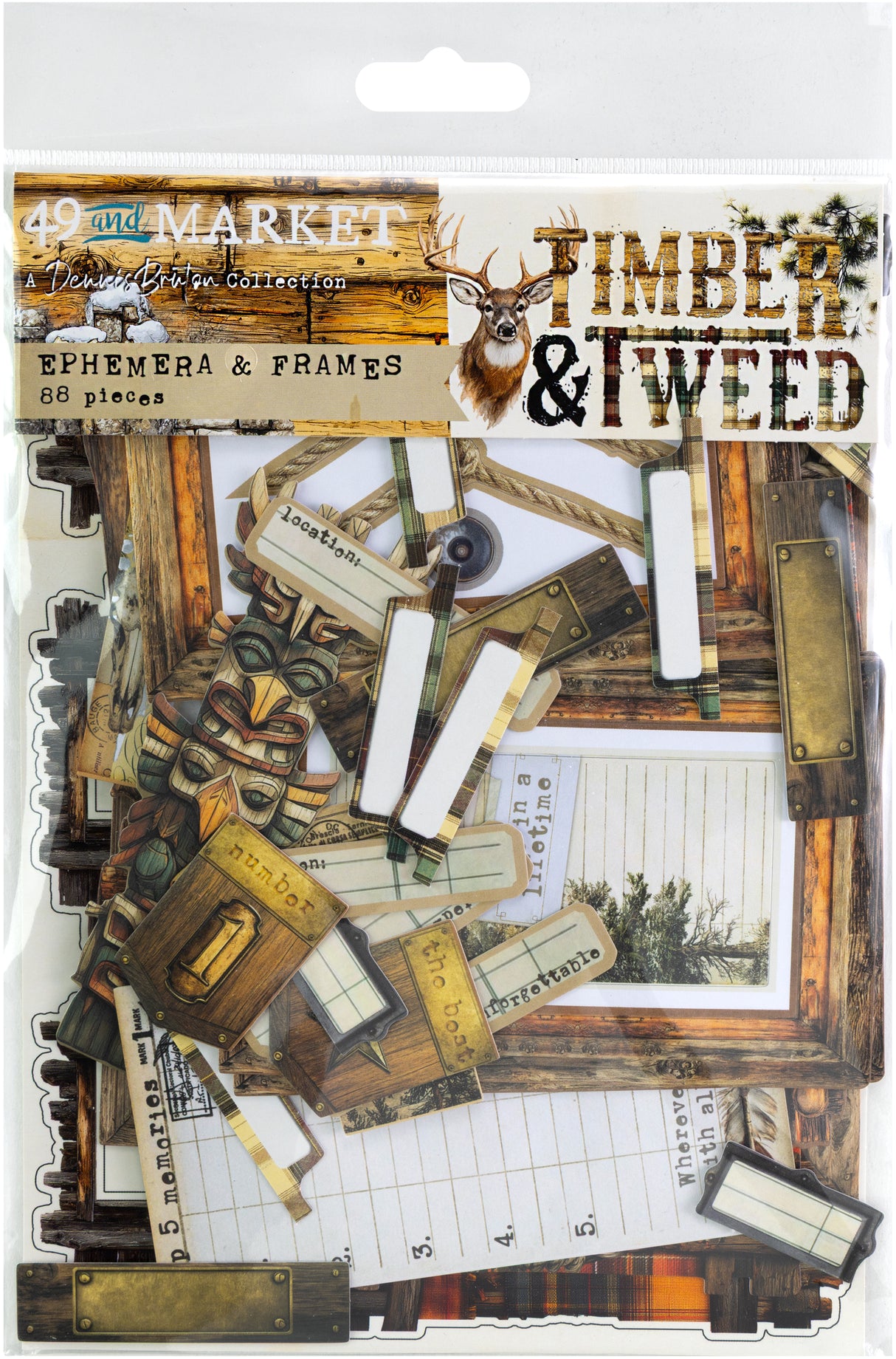 49 and Market Ephemera & Frames- Timber and Tweed
