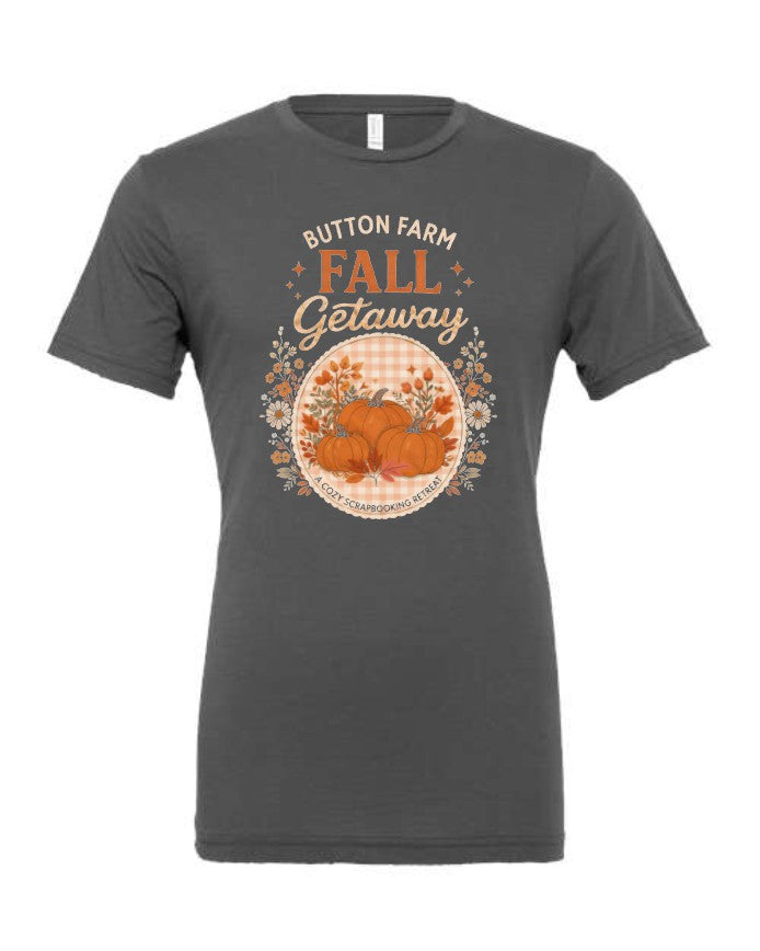 Fall Getaway Vintage T-Shirt SHORT Sleeve / Crew Neck
