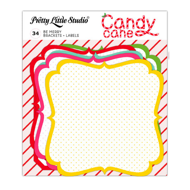 Candy Cane Be Merry Ephemera