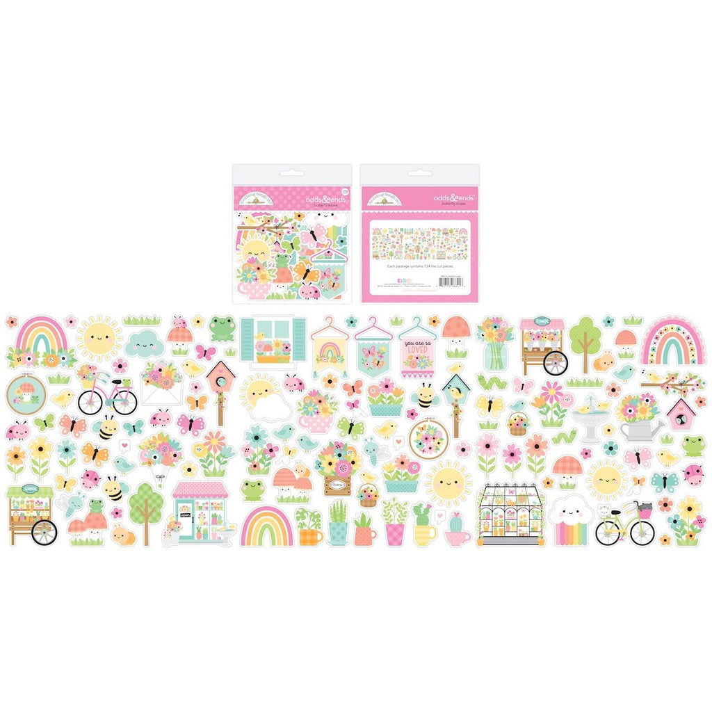 Doodlebug Odds & Ends Die-Cuts Butterfly Kisses