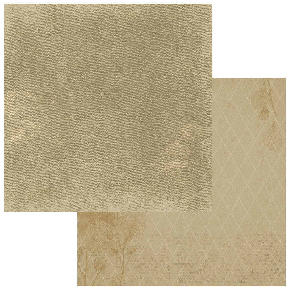 49 and Market 12 x12 Solids Collection Pack - Faded Memory Lane
