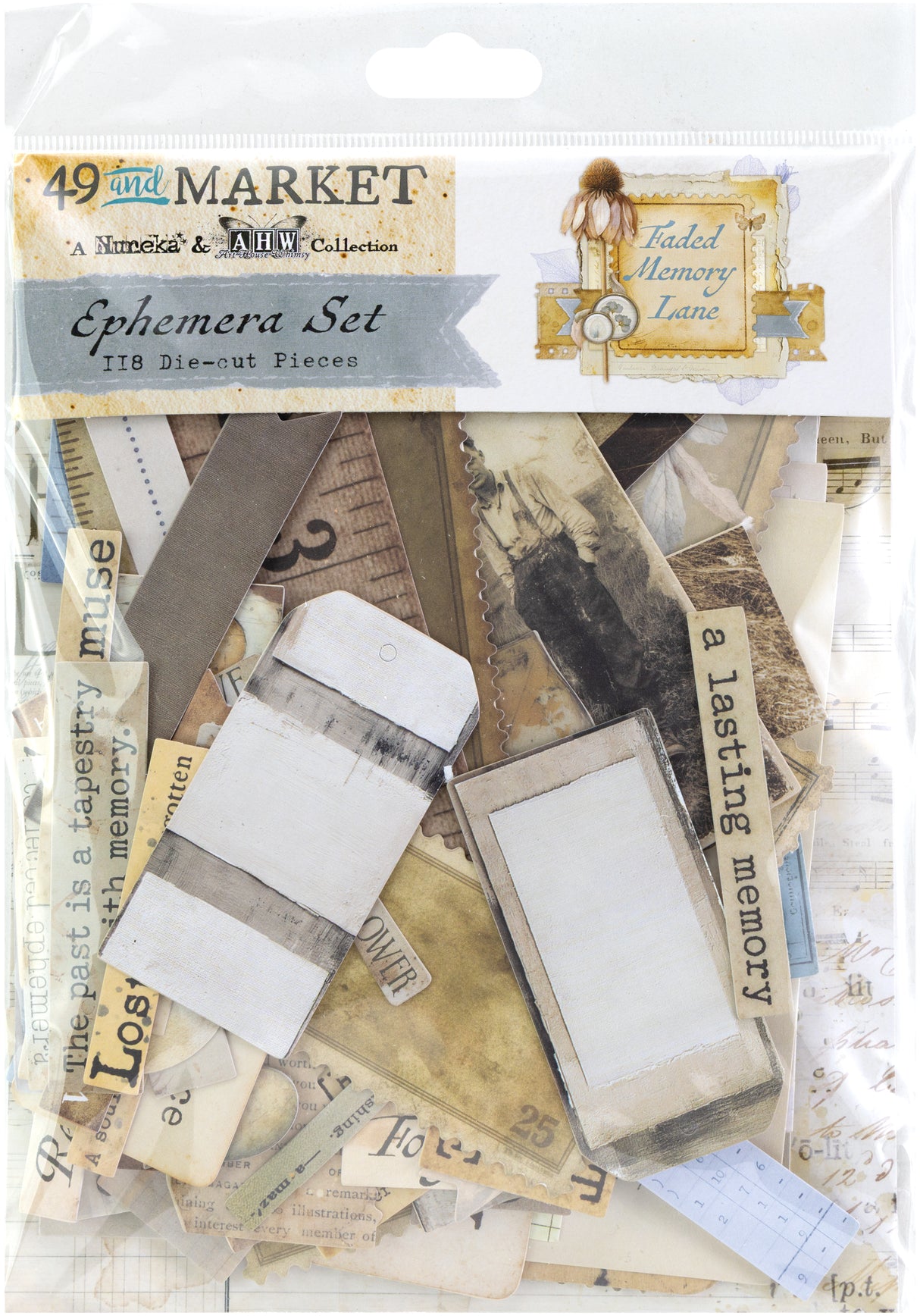 49 and Market Ephemera Set - Faded Memory Lane
