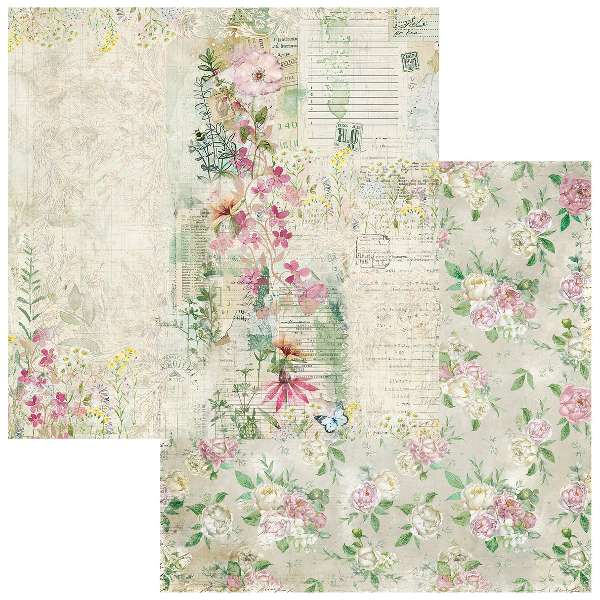 49 and Market 12 x12 Collection Pack- From the Garden