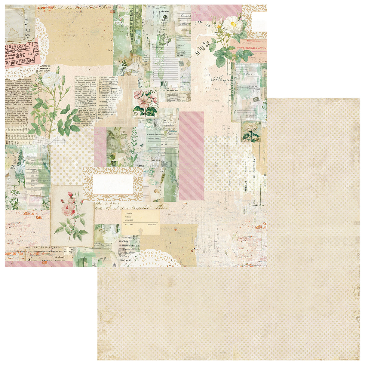 49 and Market 12 x12 Collection Pack- From the Garden