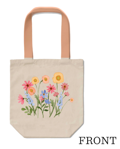 Flora Tote Bag by Echo Park