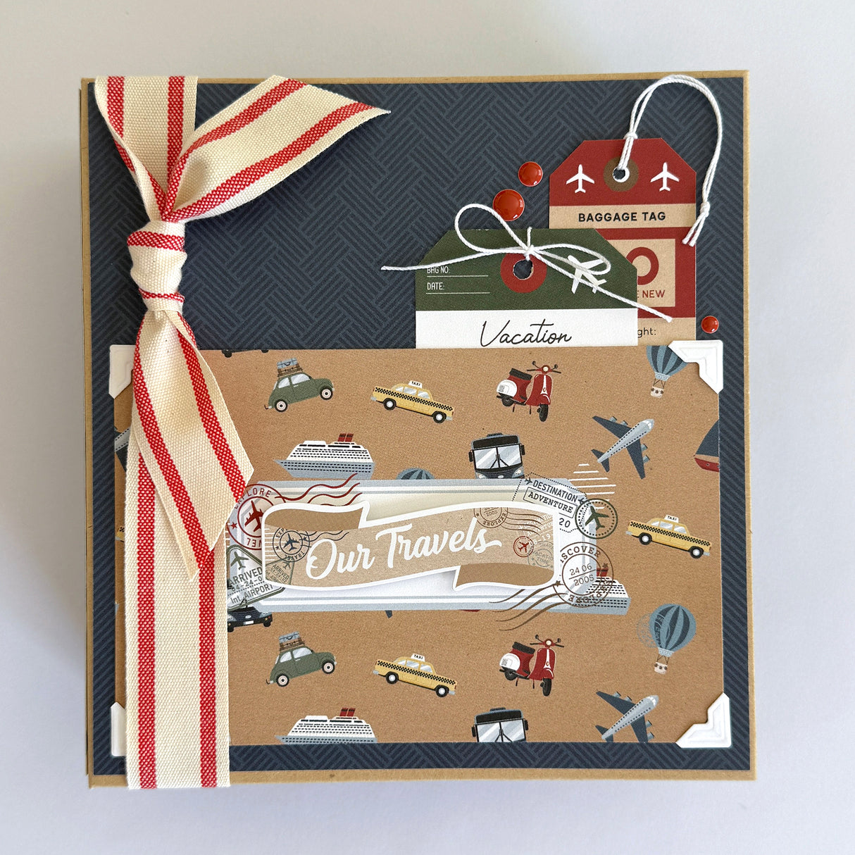 Travel 4x6 Mini Album (Our Travels Mini Album)
