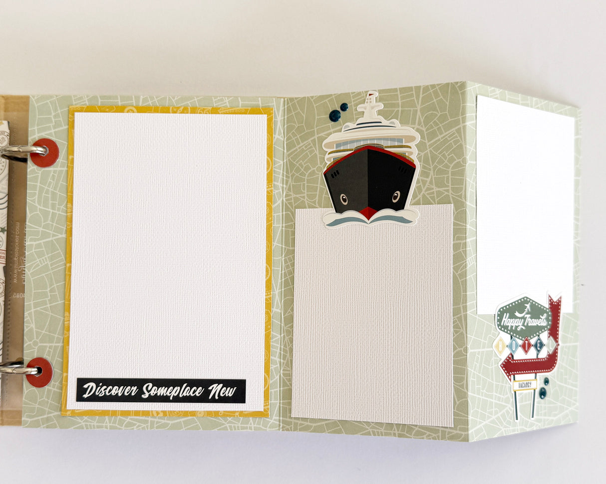 Travel 4x6 Mini Album (Our Travels Mini Album)