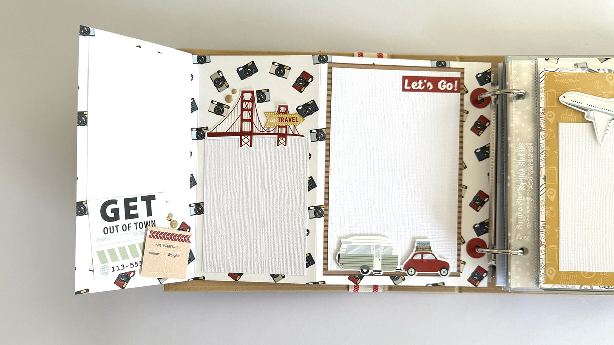 Travel 4x6 Mini Album (Our Travels Mini Album)