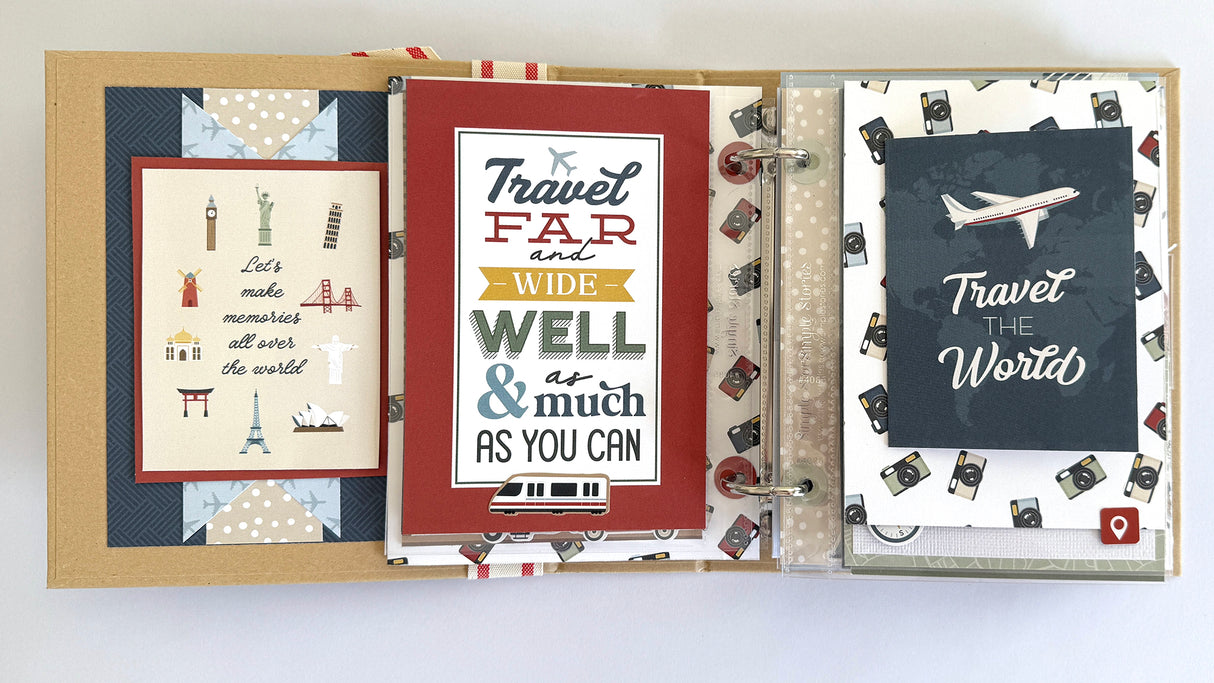 Travel 4x6 Mini Album (Our Travels Mini Album)