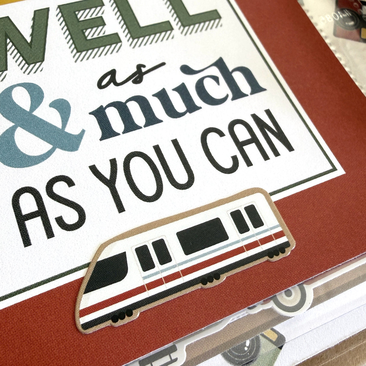 Travel 4x6 Mini Album (Our Travels Mini Album)
