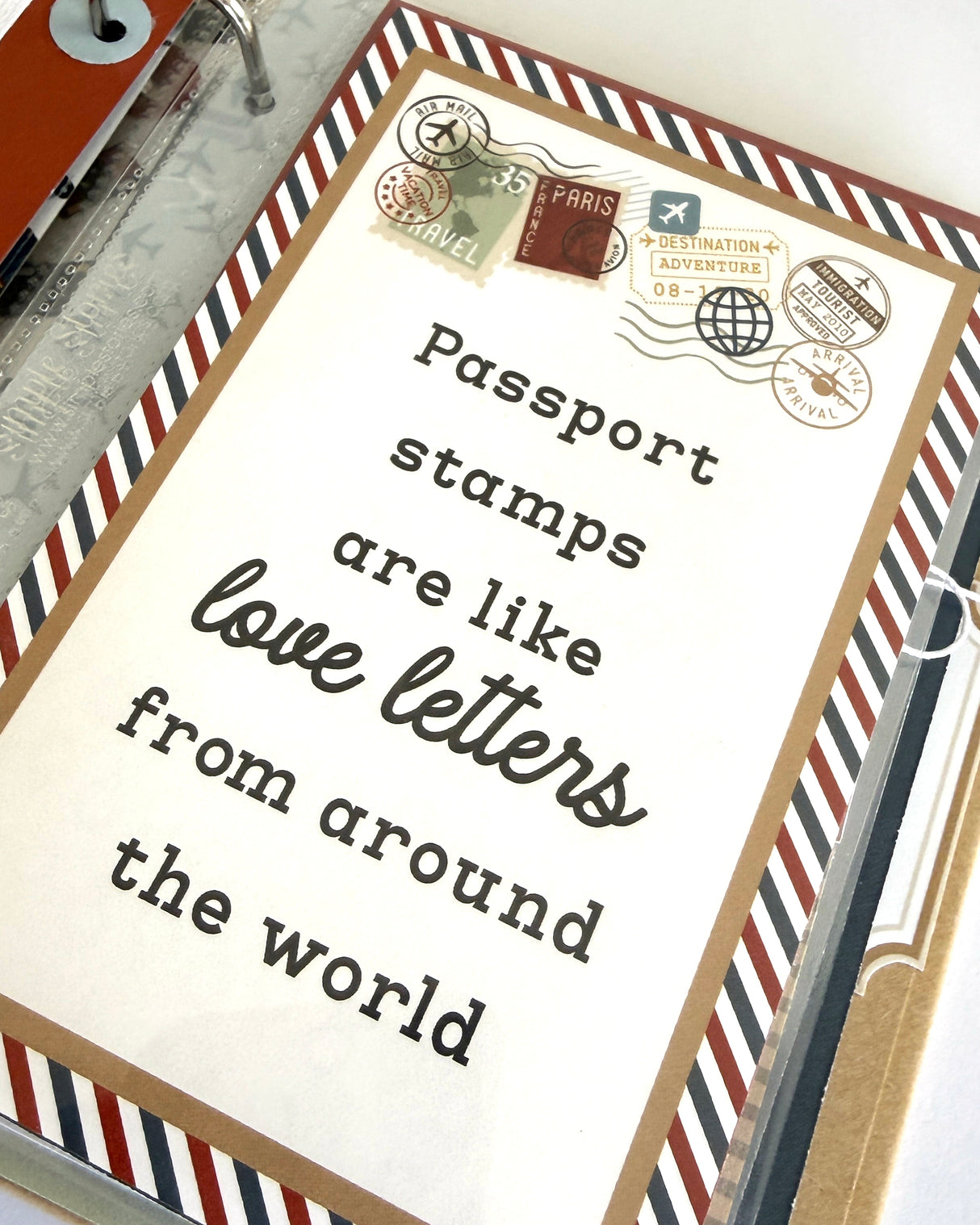 Travel 4x6 Mini Album (Our Travels Mini Album)