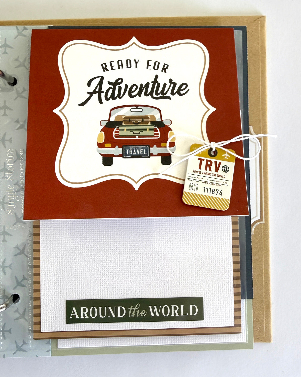 Travel 4x6 Mini Album (Our Travels Mini Album)