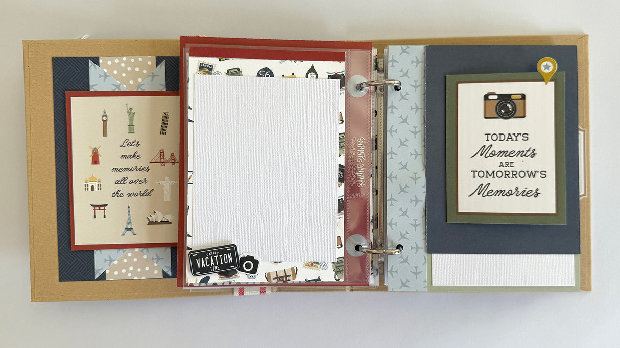 Travel 4x6 Mini Album (Our Travels Mini Album)