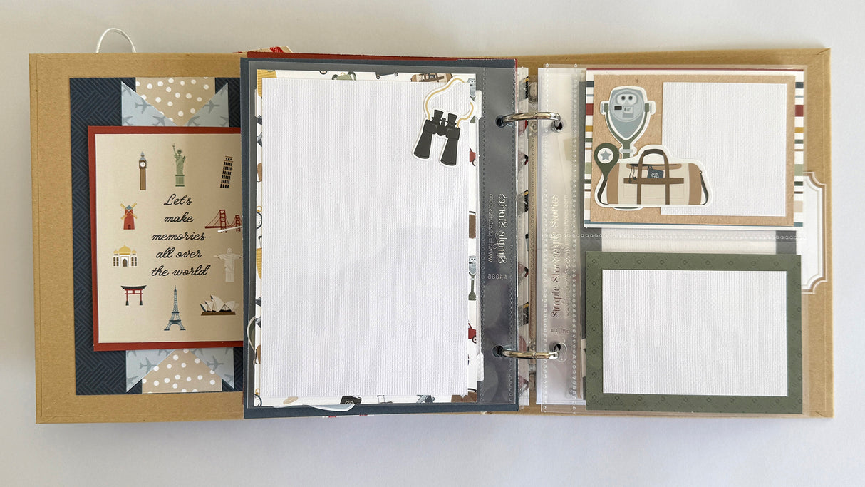 Travel 4x6 Mini Album (Our Travels Mini Album)
