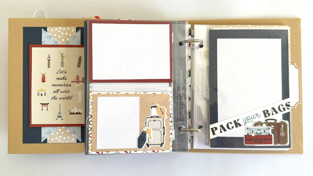 Travel 4x6 Mini Album (Our Travels Mini Album)