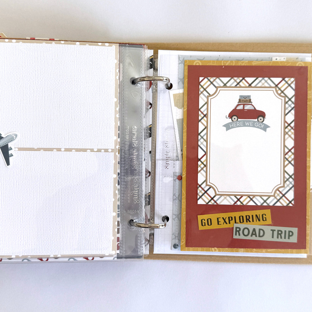 Travel 4x6 Mini Album (Our Travels Mini Album)