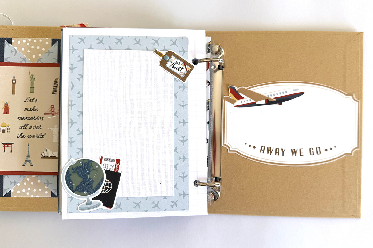 Travel 4x6 Mini Album (Our Travels Mini Album)