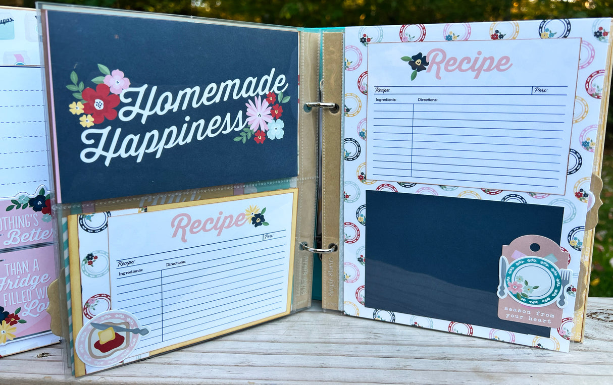 Made With Love Recipe Binder Kit