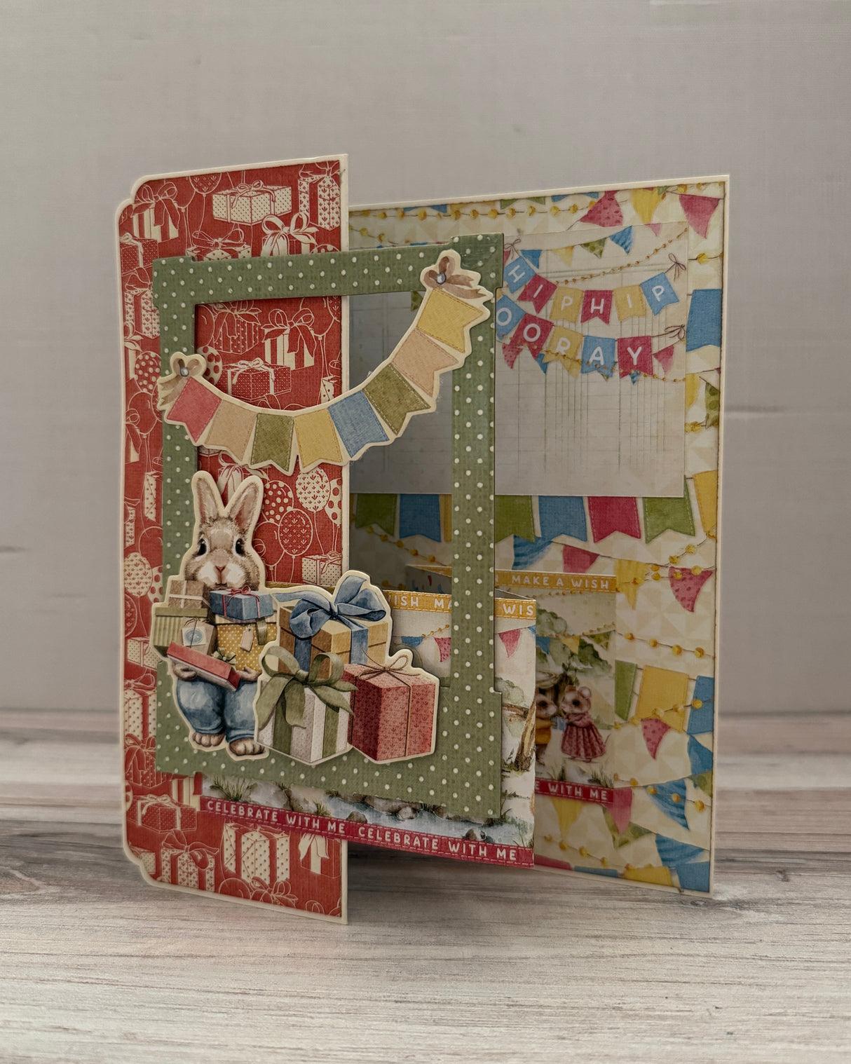 Graphic 45 Card Class Series Vol 3 2025 - Hip Hip Hooray – Z-Fold Card Set