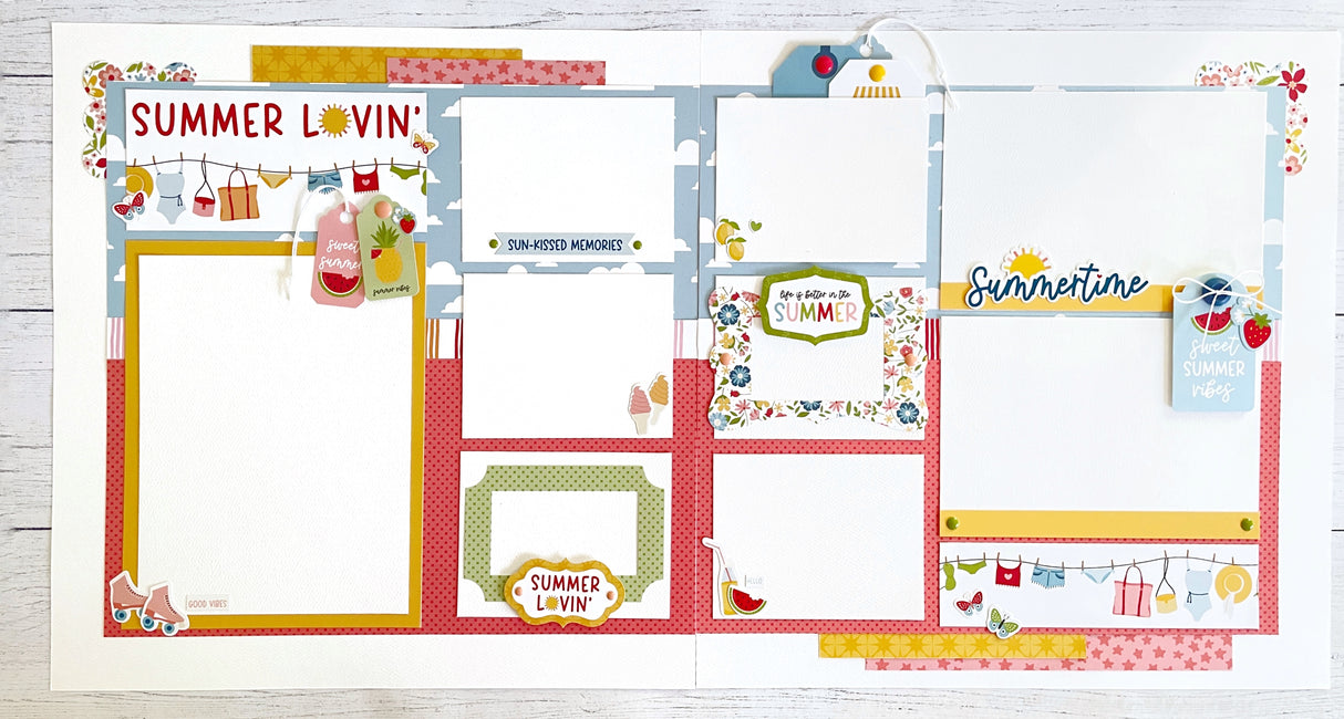Have a Great Summer Page Kit