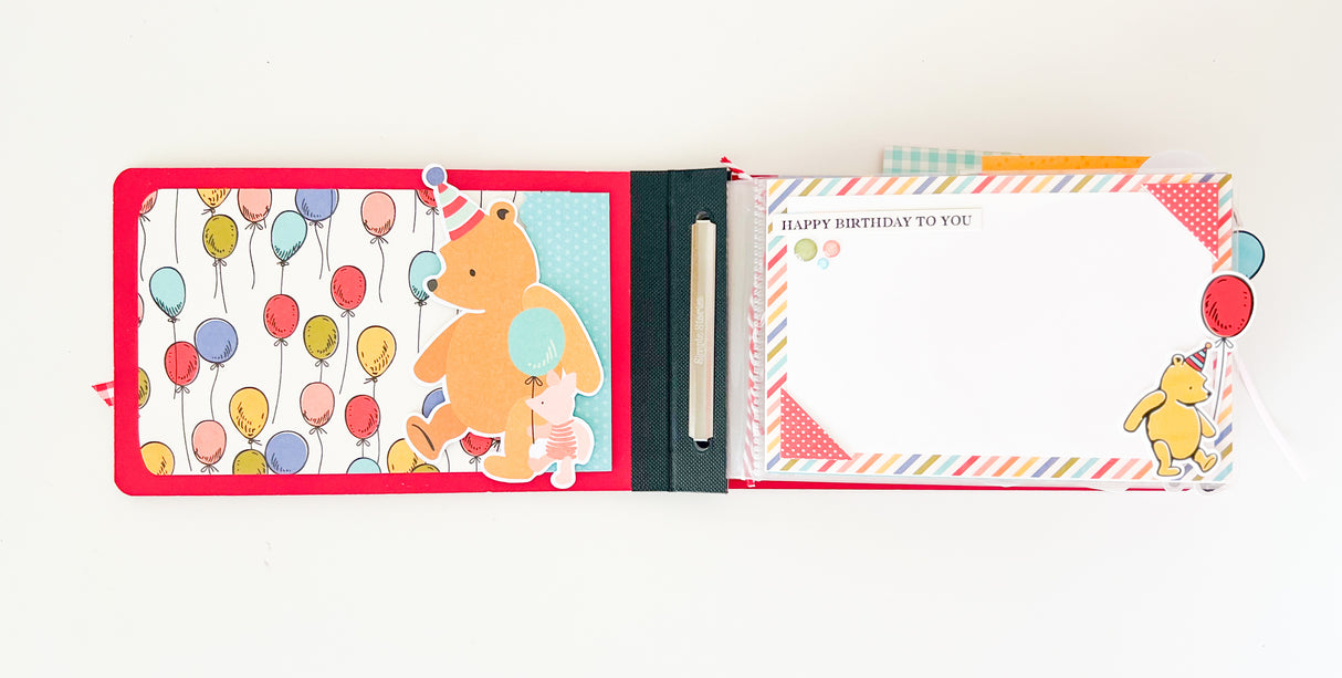 Say Cheese Classic Pooh Birthday 4x6 Flipbook