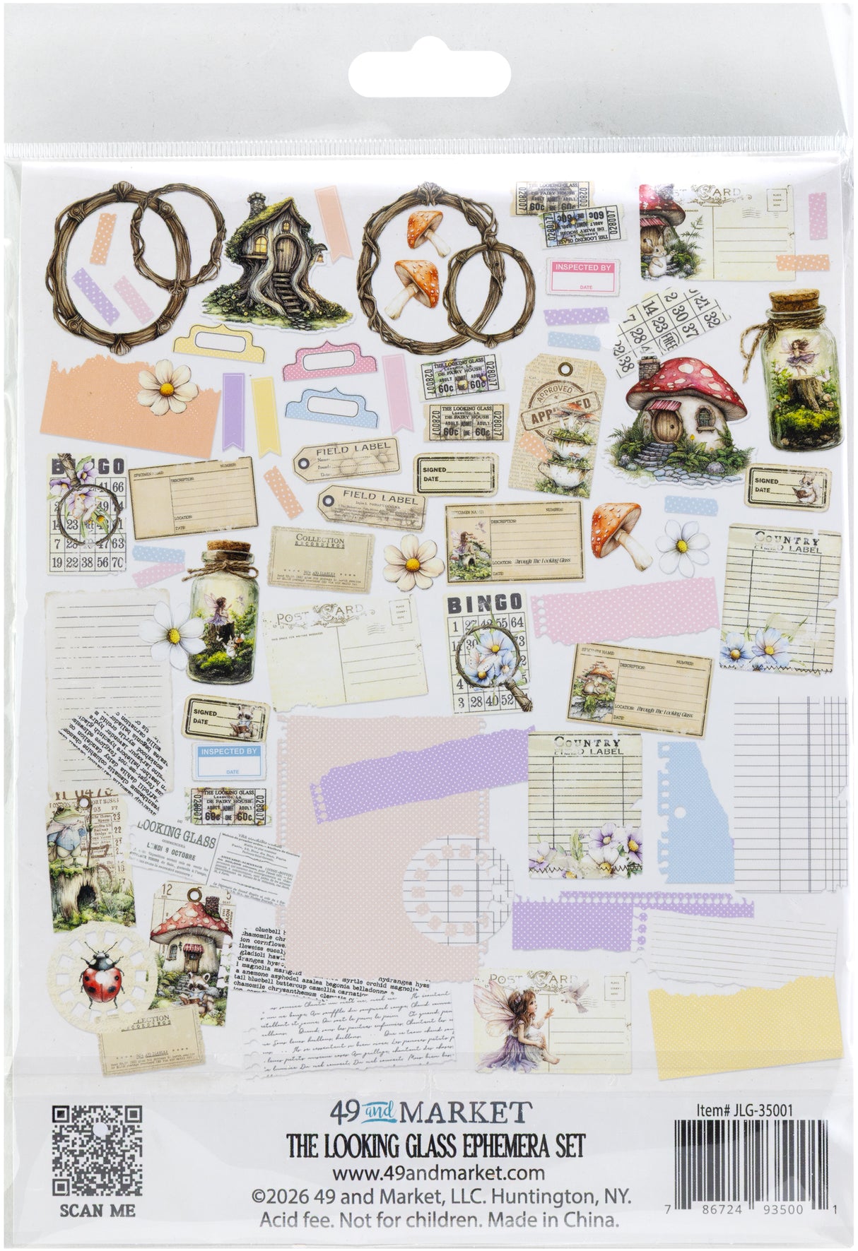 49 and Market Ephemera Set - The Looking Glass