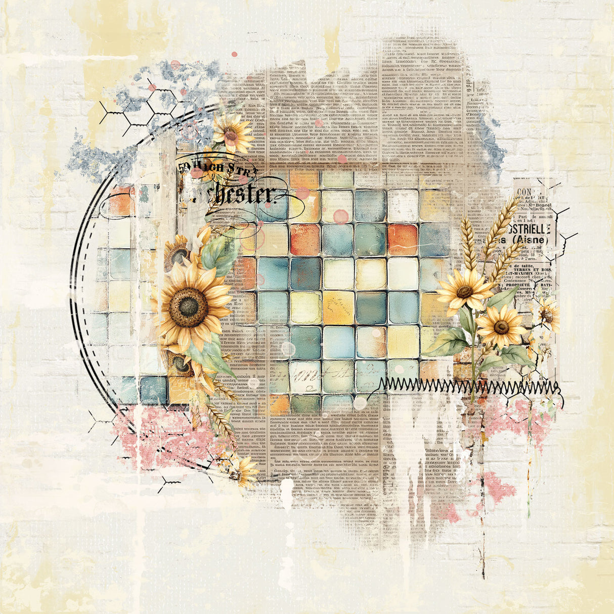 49 and Market 12 x 12 Collection Paper Pack - Whispering Way (Joanne Bain)