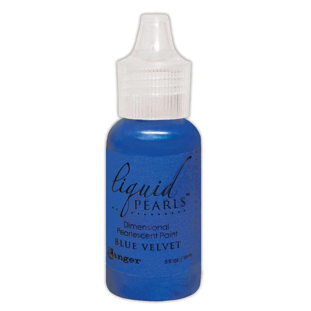 Ranger Ink - Liquid Pearls - Dimensional Paint - Blue Velvet