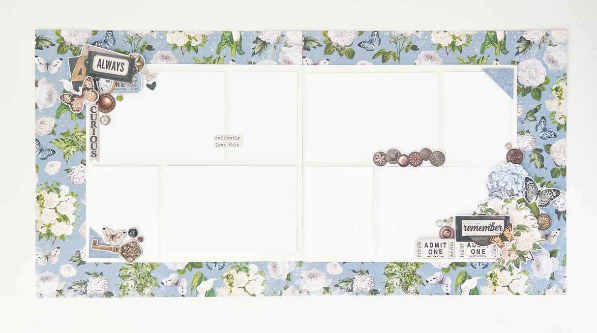 Simple Vintage Junk Drawer Layouts