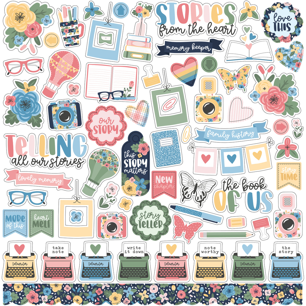 Our Story Matters Element Stickers