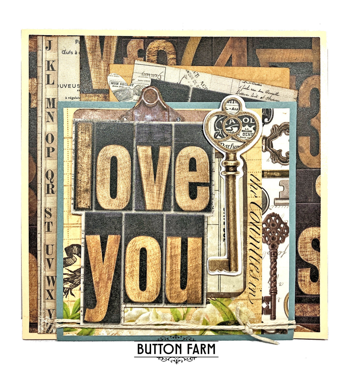 Vintage Junk Drawer Card Kit